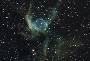 Thor's Helmet Nebula