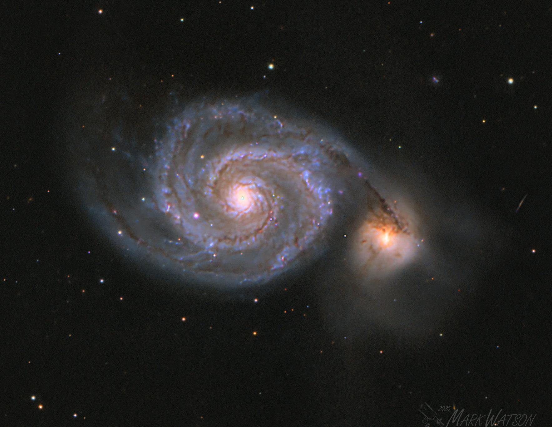 Whirlpool Galaxy - 2025